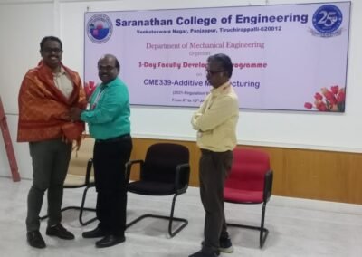 Faculty Development Program conducted @ saranathan college of Engineering