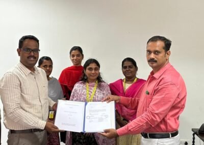MoU Signed @ Care college of Arts & Science , Thayanur,Trichy